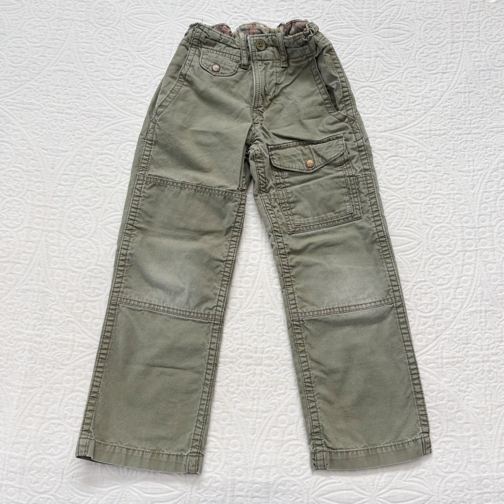 Gap Kids Boys' Aviator Cargo‎ Pants, Green Sz 7